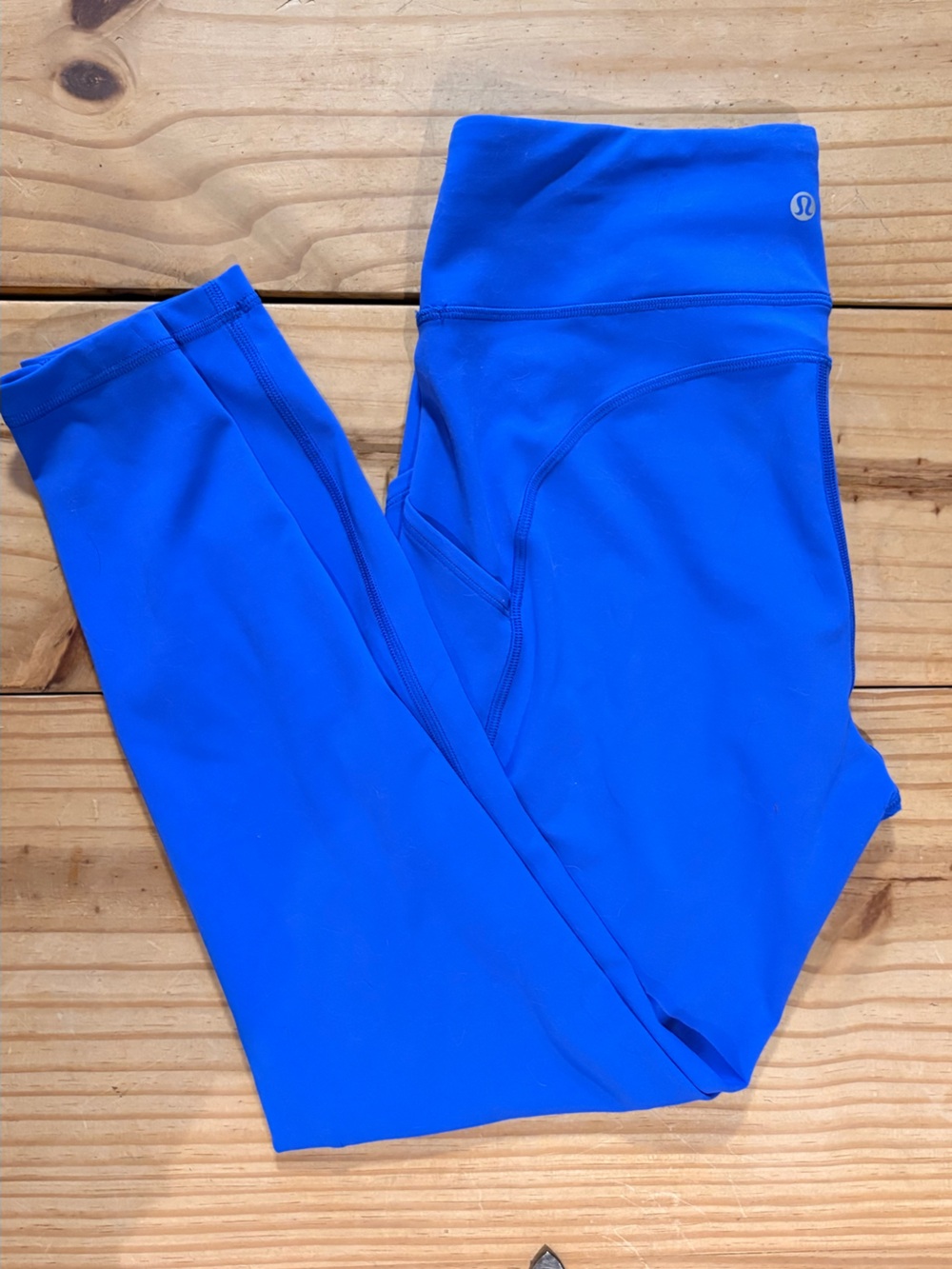 lululemon athletica Woman Cobalt Blue Performance Leggings